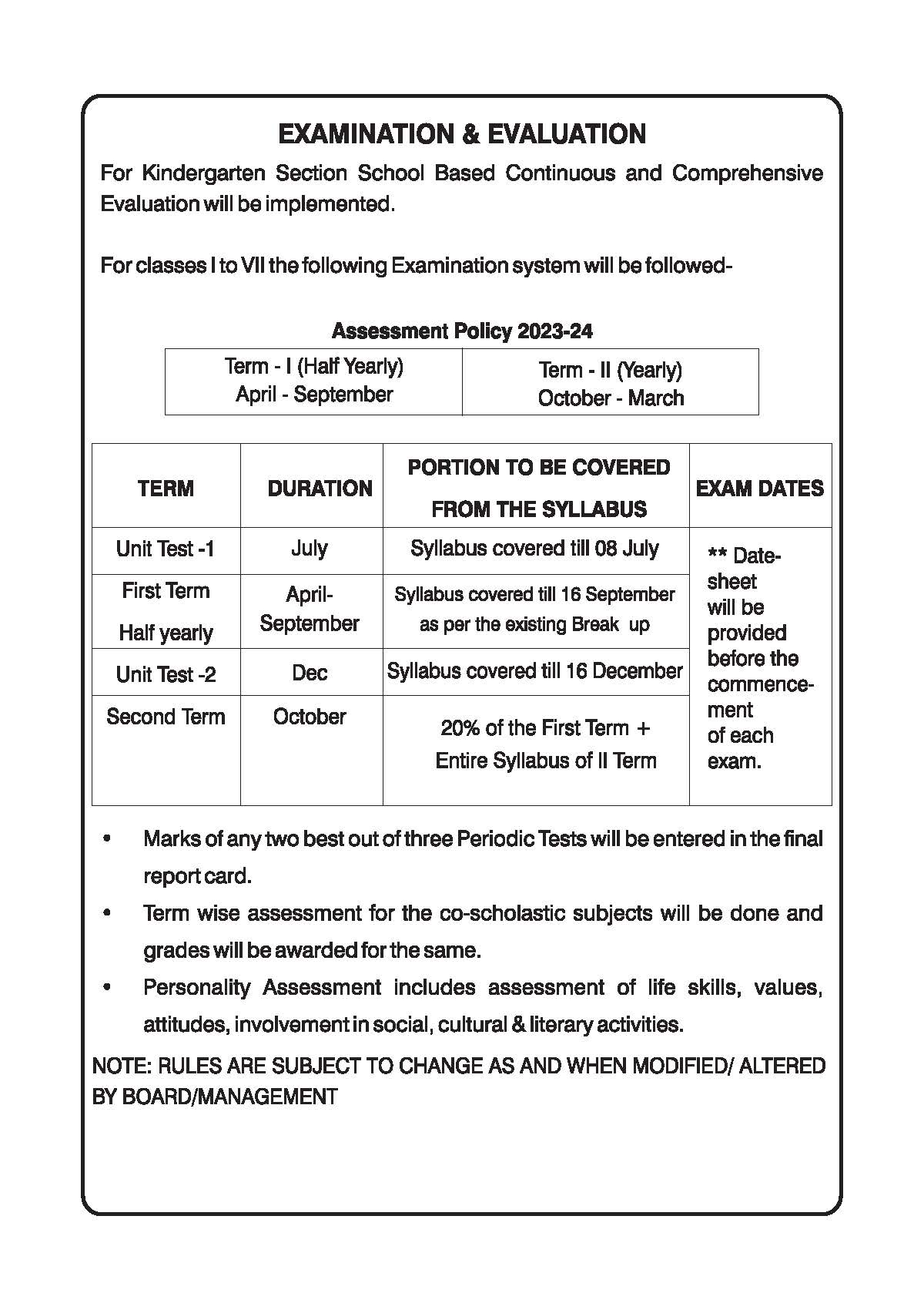 Co-Curricular